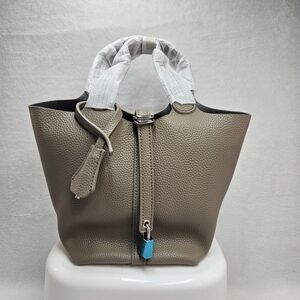 Elegant Taupe Handbag